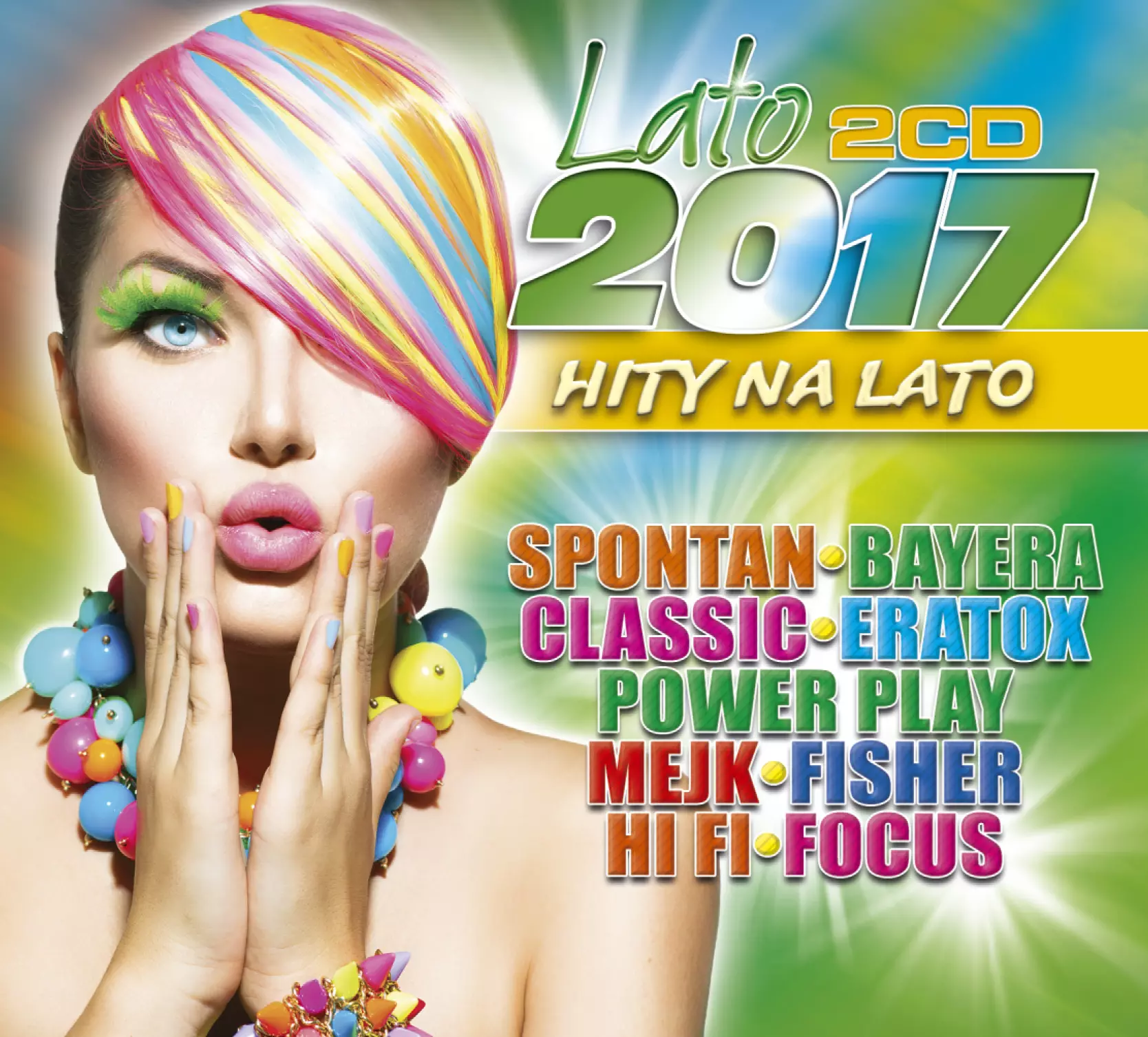Lato 2017. Hity na lato. 2 CD - Muzyka