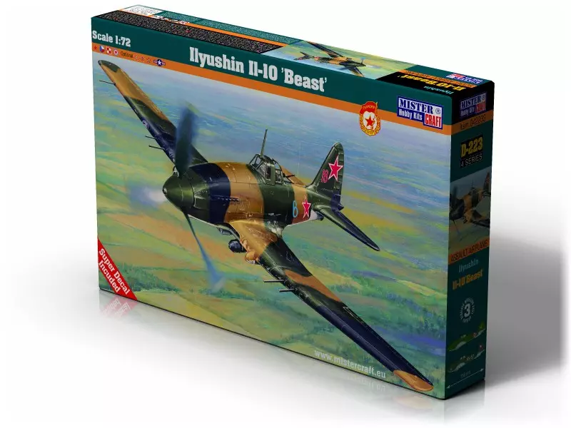 Ilyushin Il-10 Beast, D-223, 1:72