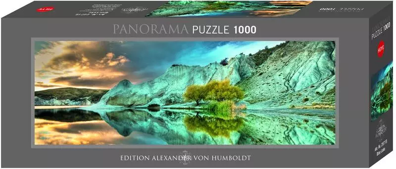 Puzzle 1000 elementów. Niebieskie jezioro