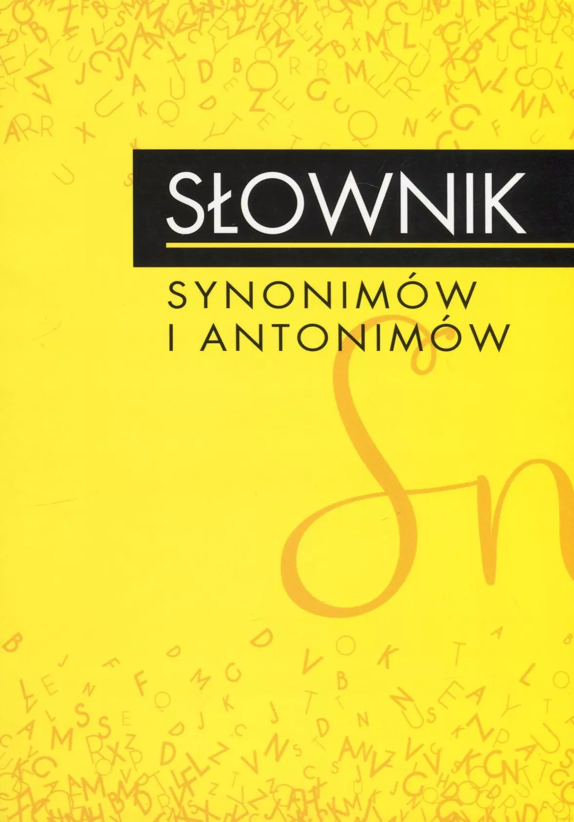 S?ownik synonim?w i antonim?w - Książki
