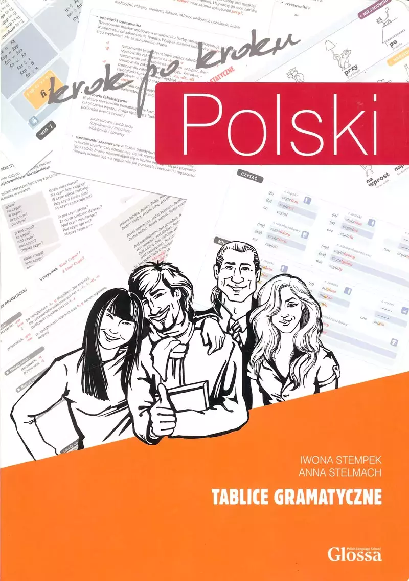 Polski krok po kroku. Tablice gramatyczne - Książki