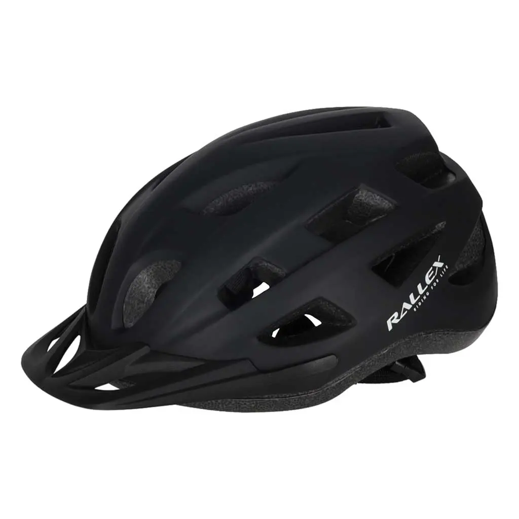 Kask rowerowy na rower RALLEX damski męski regulowany czarny M 54-58cm - Elektronika i akcesoria