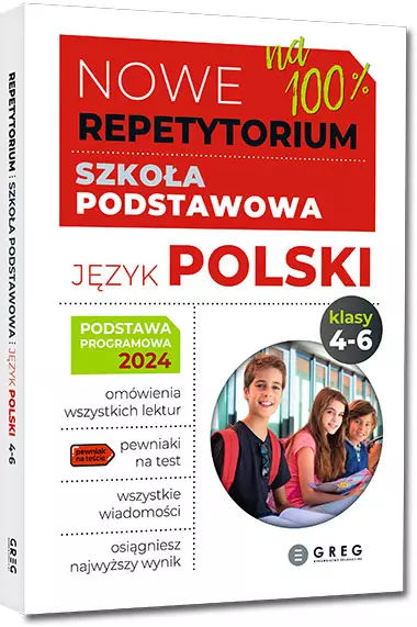 Nowe Repetytorium - szkoła podstawowa. Język polski, kl. 4-6 - 2025 - Książki