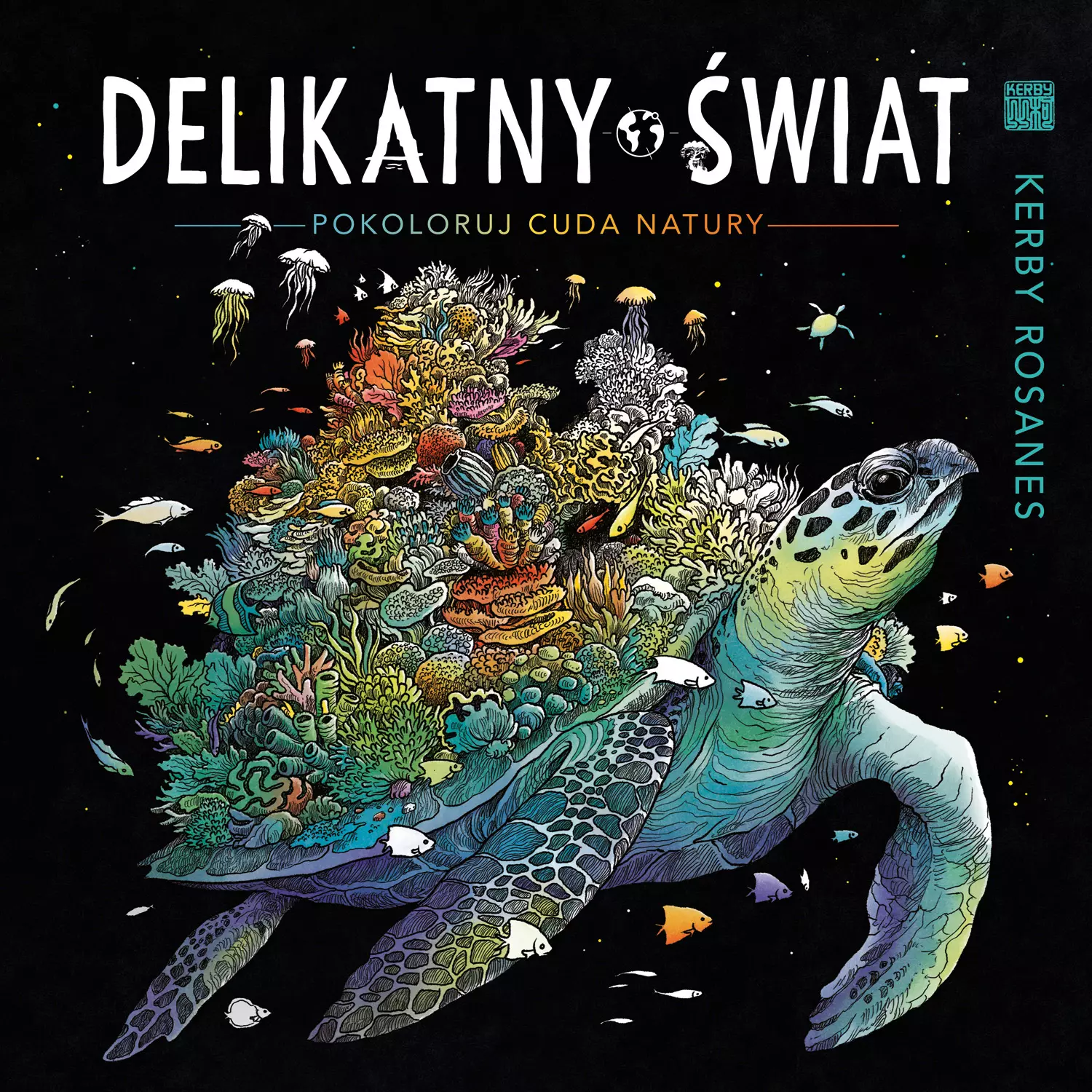 Delikatny świat. Pokoloruj cuda natury - Książki