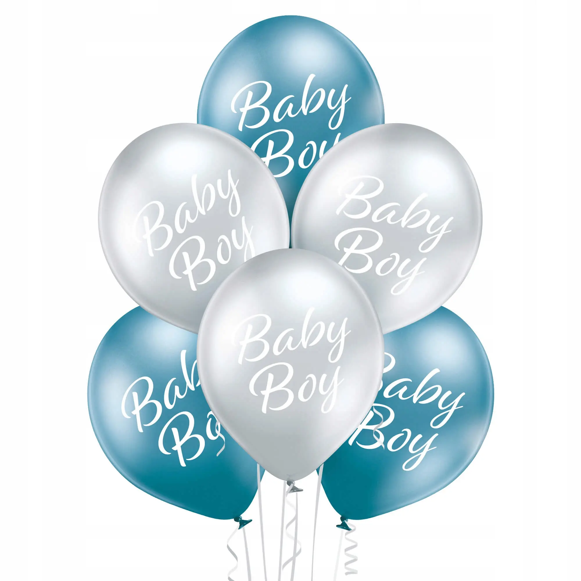 Balony Belbal 12", D11, chłopczyk, 6szt. - Papiernicze i szkolne
