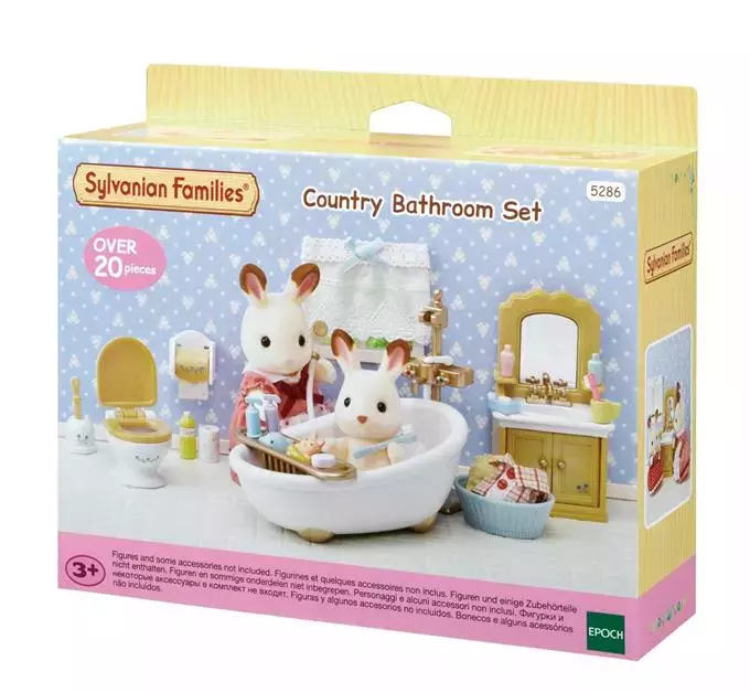 Sylvanian Families. Zestaw do łazienki w stylu wiejskim - Zabawki