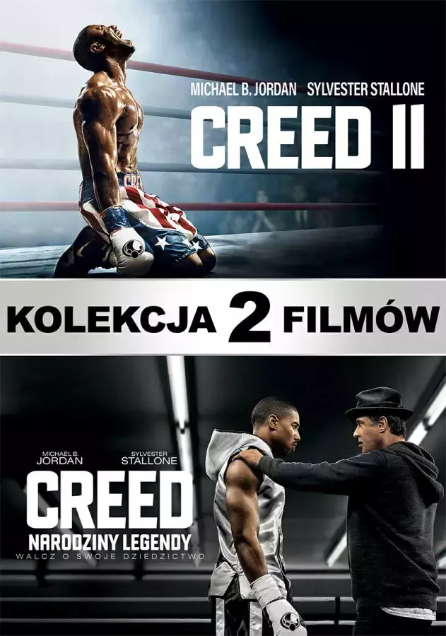 Creed. Kolekcja 2 filmów: Creed 2 / Creed. Narodziny legendy, 2 DVD - Filmy