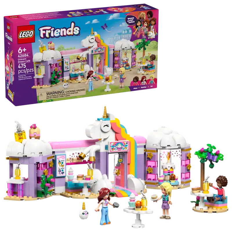 LEGO Friends Jednorożcowa kawiarnia 42684 - Zabawki