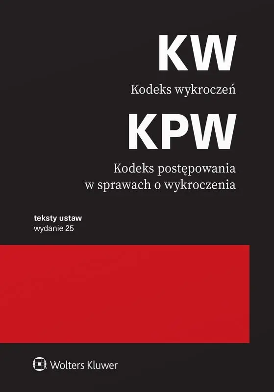 Kodeks wykroczeń. Kodeks postępowania w sprawach o wykroczenia. Przepisy - Książki