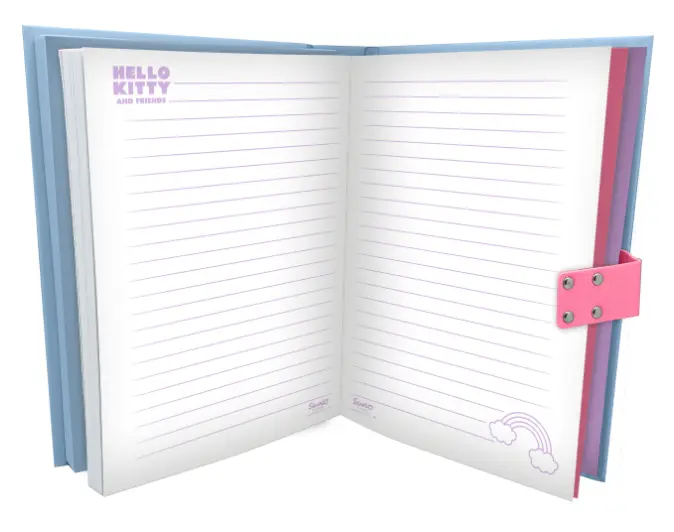 Hello Kitty. Pamiętnik na kod, grający - Papiernicze i szkolne
