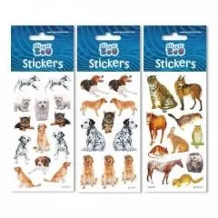 Naklejki Sticker BOO silver, zwierzaki, mix wzorów - Papiernicze i szkolne