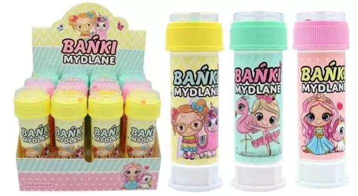 Bańki mydlane 60ml (12szt) - Zabawki