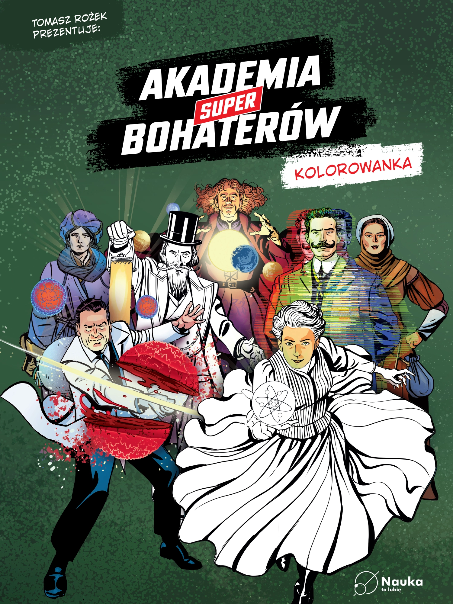 Akademia Superbohaterów. Kolorowanka - Książki