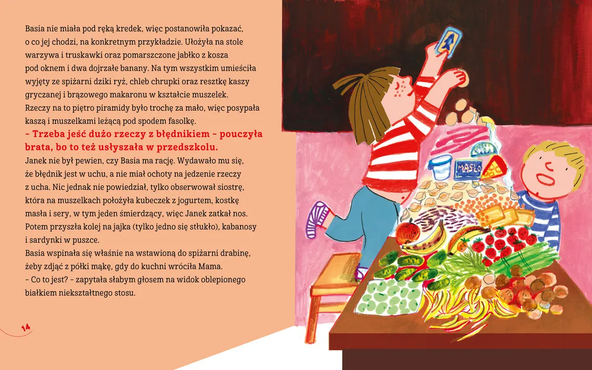 Basia i jedzenie - Książki