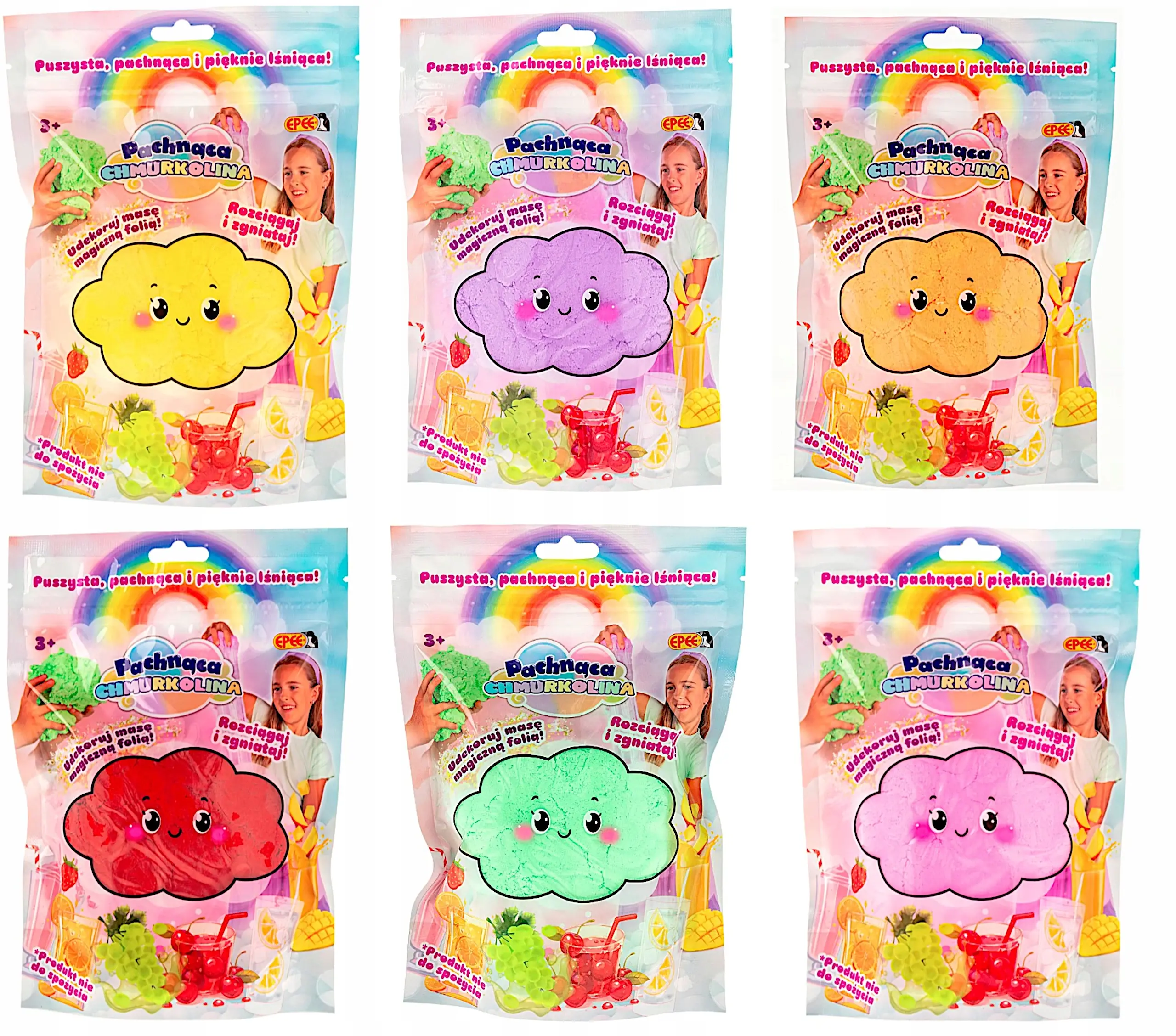 Pachnąca Chmurkolina z magiczną folią - Zabawki