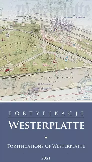 Mapa fortyfikacje Westerplatte - Książki