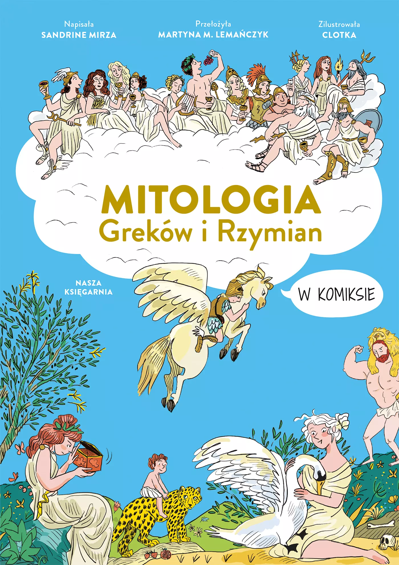 Mitologia Greków i Rzymian w komiksie - Książki