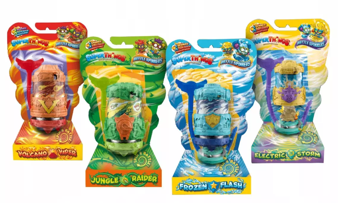 Super Things. Figurka spinner, mix wzorów - Zabawki