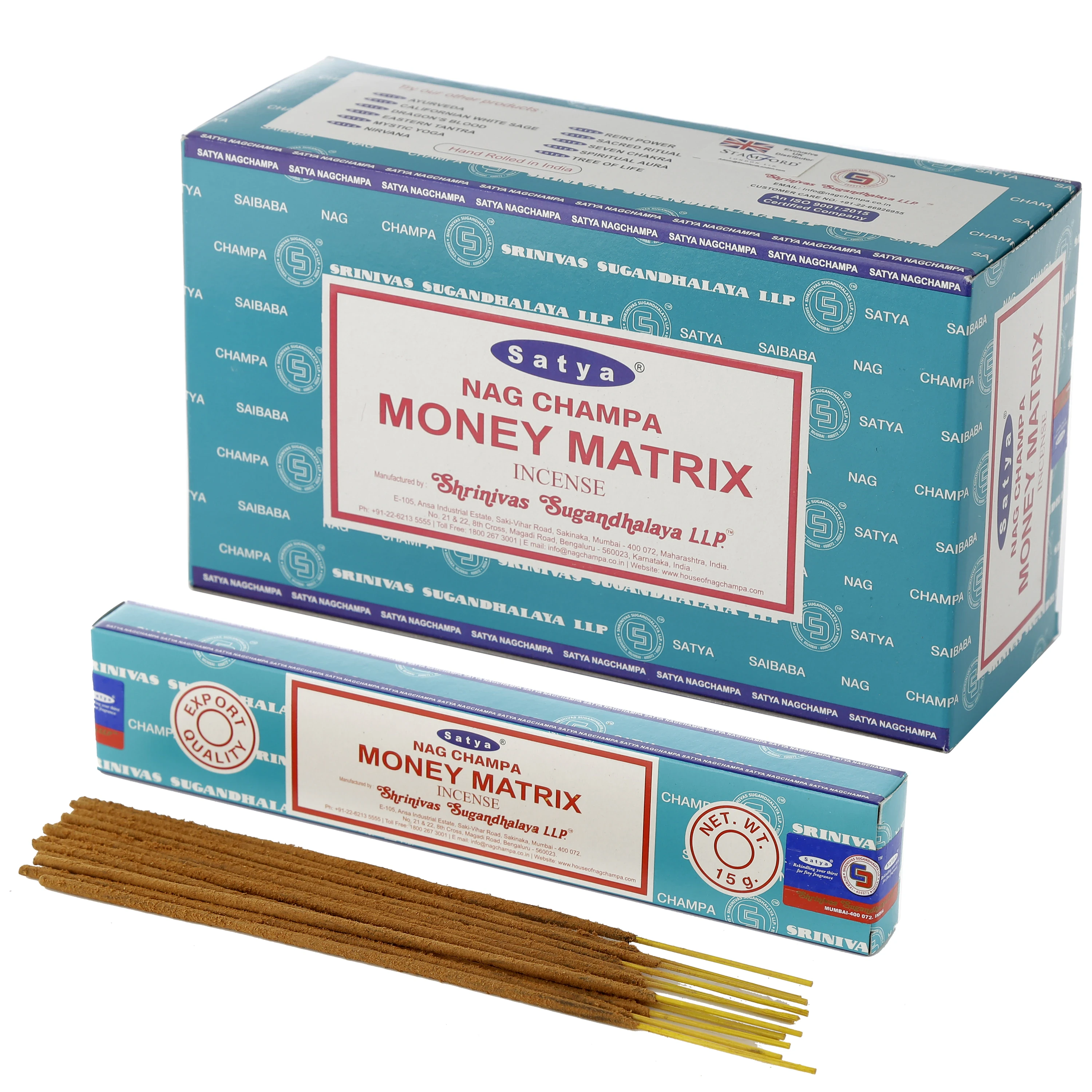 Kadzidełka - Satya VFM Money Matrix Nag Champa - Mama i dziecko