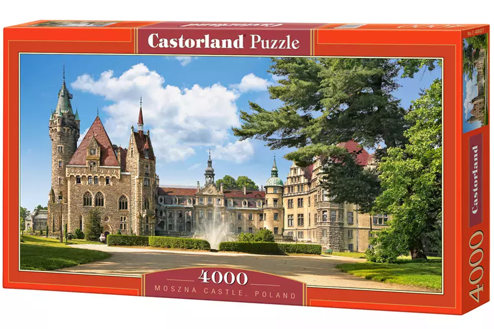 Puzzle 4000 elementów. Zamek w Mosznej - Puzzle