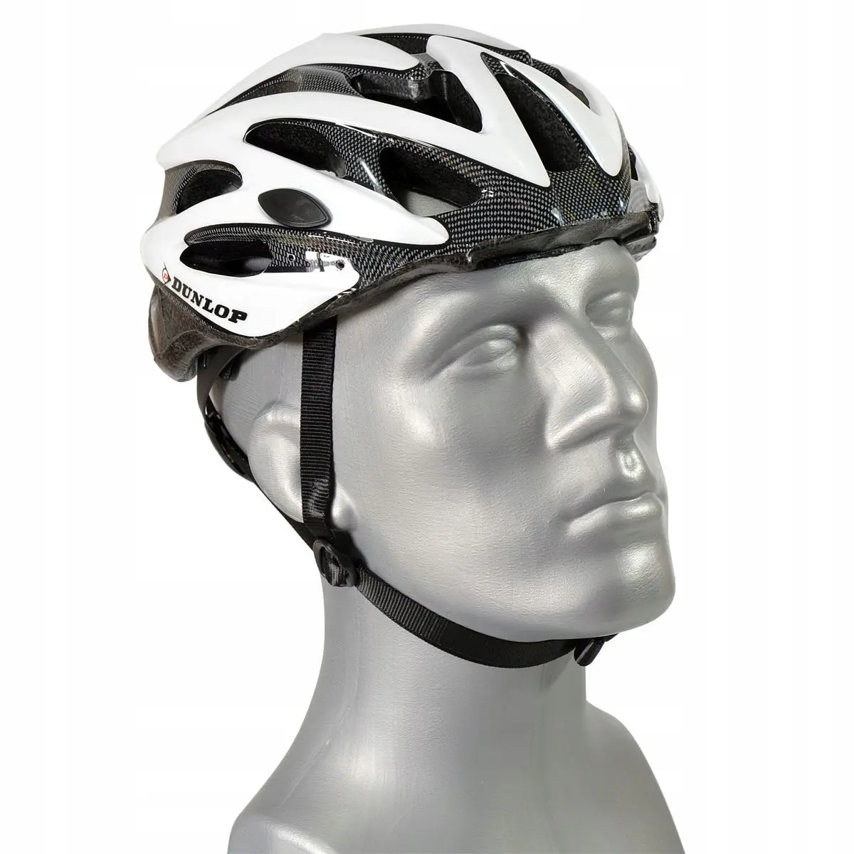 Kask Rowerowy Regulowany Dunlop Mtb R.L (58-61CM) Biały Perłowy - Zabawki