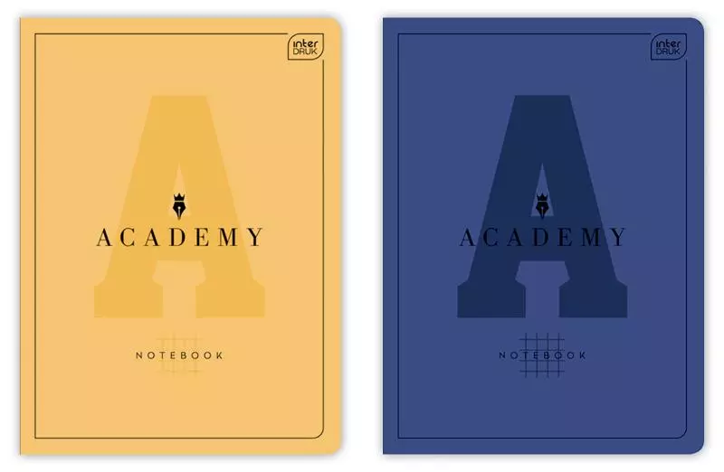 Zeszyt A4, 60 kartek w kratkę, Academy Hybrid - Papiernicze i szkolne