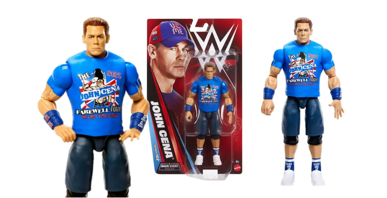 Mattel Wwe John Cena Figurka Seria Main Event 162 Figurka Superstar Ok. 15 cm W Skali Jhh92 W4 - Zabawki