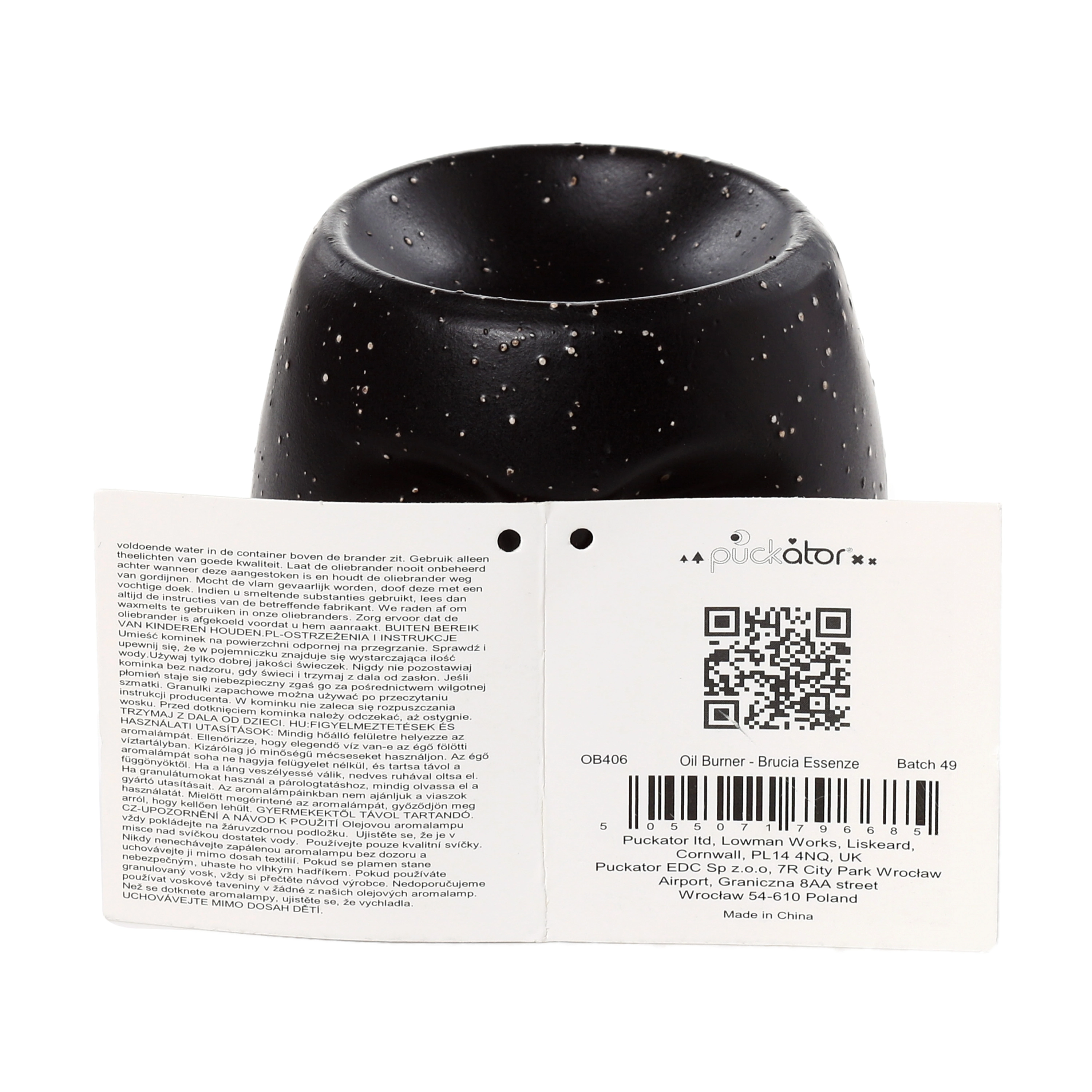 Kominek - podgrzewacz do olejków - Eden Kamienna Twarz - Mama i dziecko