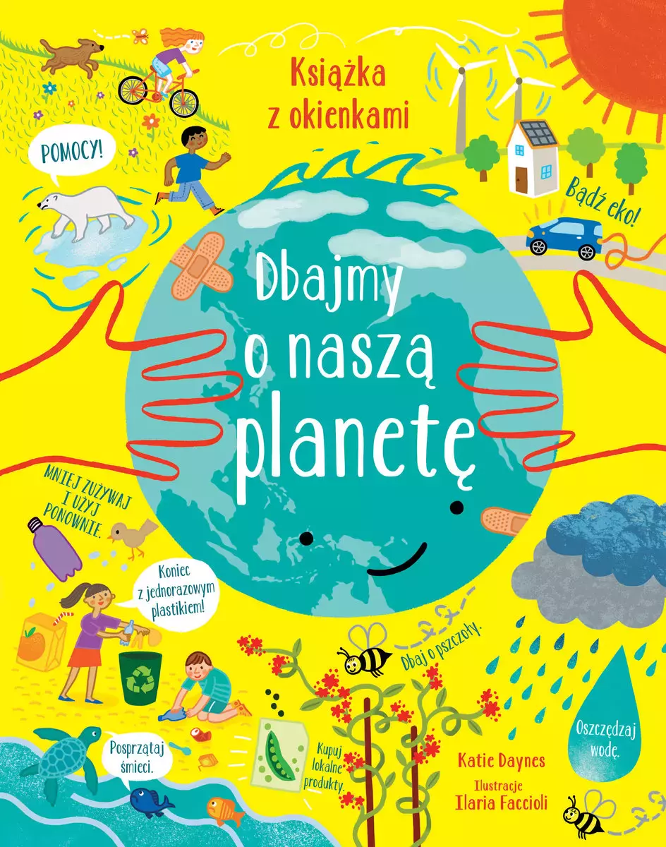 Książka z okienkami. Dbajmy o naszą planetę