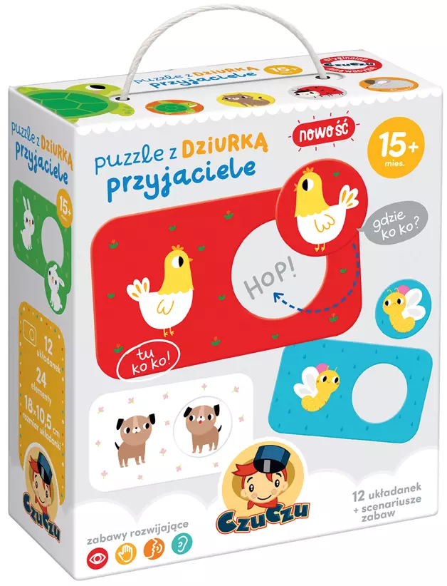 CzuCzu. Puzzle z dziurką. Przyjaciele - Puzzle