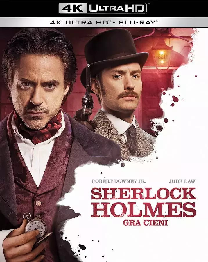 Sherlock Holmes. Gra cieni, 4K Blu-ray - Filmy