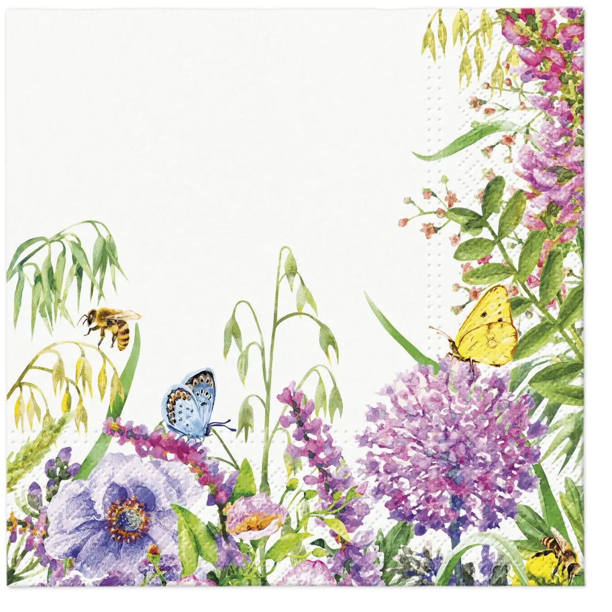Serwetki Tete Wildflowers Frame mix bibuła [mm:] 330x330 Paw (TL120200) - Elektronika i akcesoria