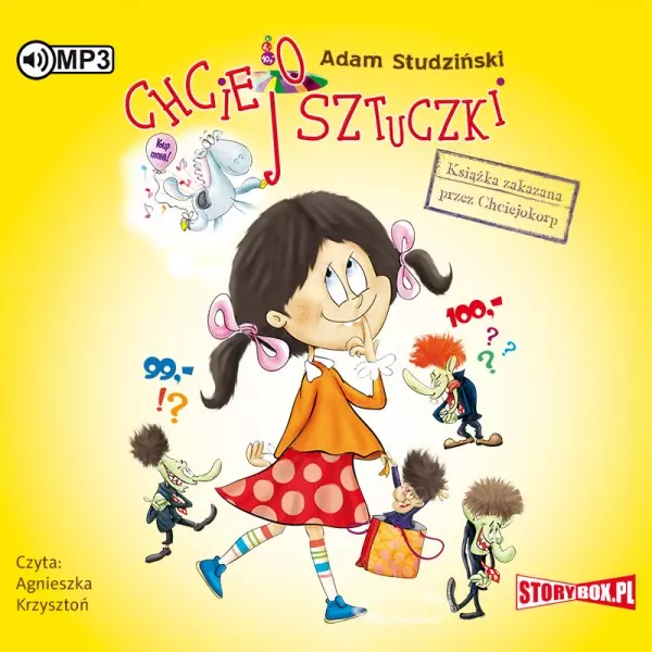 Chciejosztuczki. Książka zakazana przez Chciejokorp. Audiobook - Audiobooki