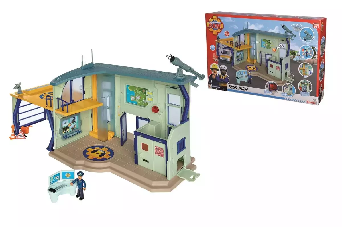 Strażak Sam, remiza policyjna