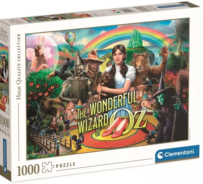 Puzzle 1000 elementów. High Quality Collection. Czarnoksiężnik z Oz