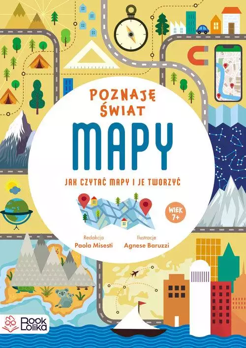 Mapy. Poznaję świat z naklejkami - Książki
