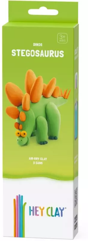 Hey Clay. Dinozaury. Stegozaur - Zabawki