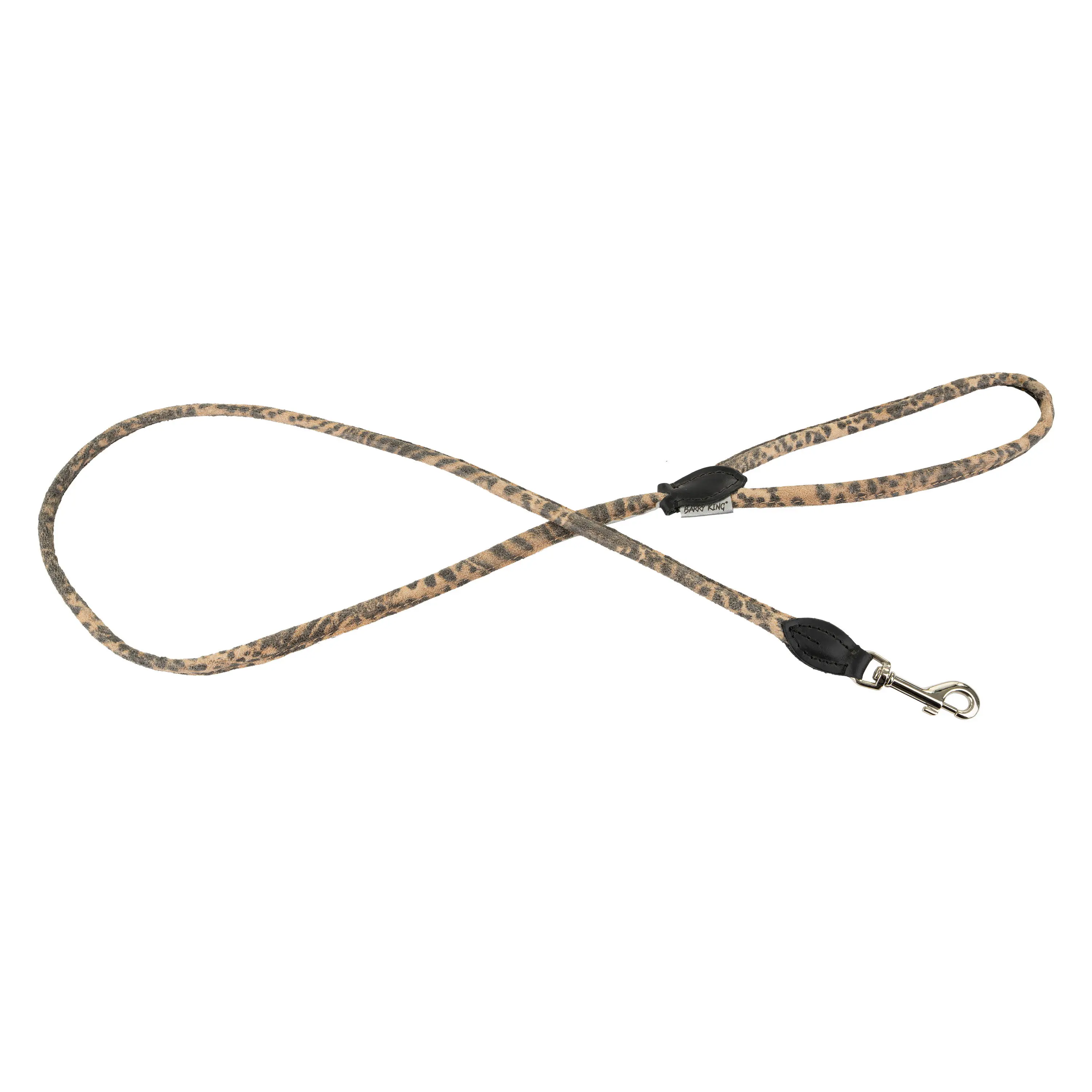 Smycz dla psa, wzór CHEETAH, okrągła 8mm /120cm - Elektronika i akcesoria