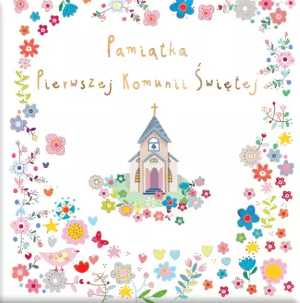 Książeczka Pamiątka Pierwszej Komunii Świętej, Dom Boży - Książki