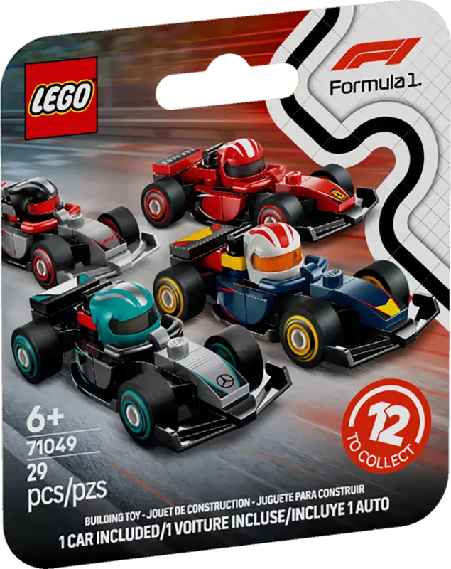 LEGO Formuła 1 Kolekcjonerskie bolidy F1 71049 - Zabawki