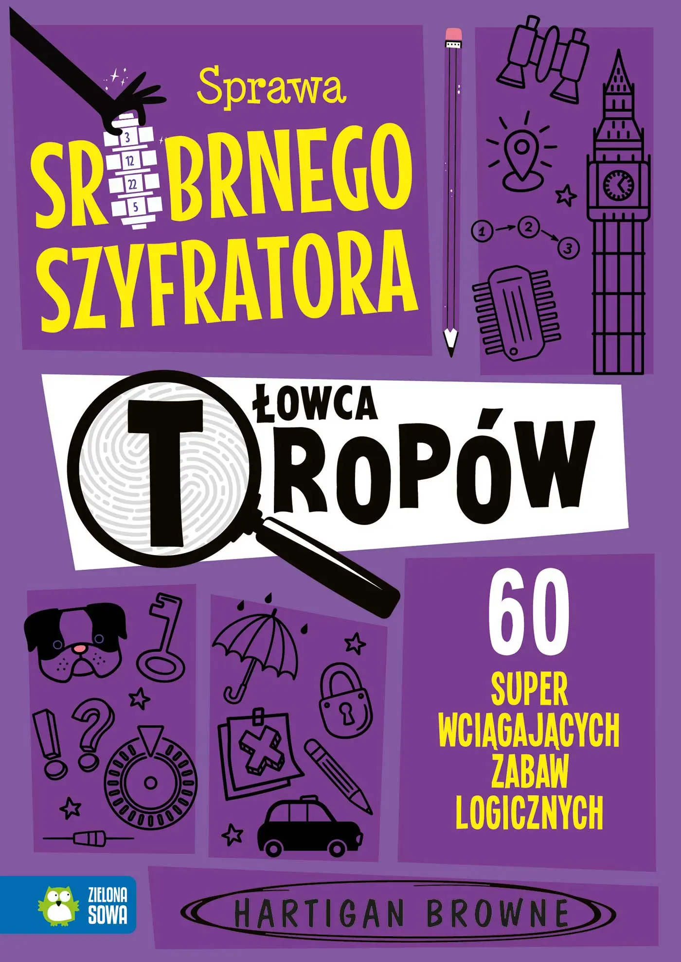 Łowca tropów. Sprawa srebrnego szyfratora - Książki