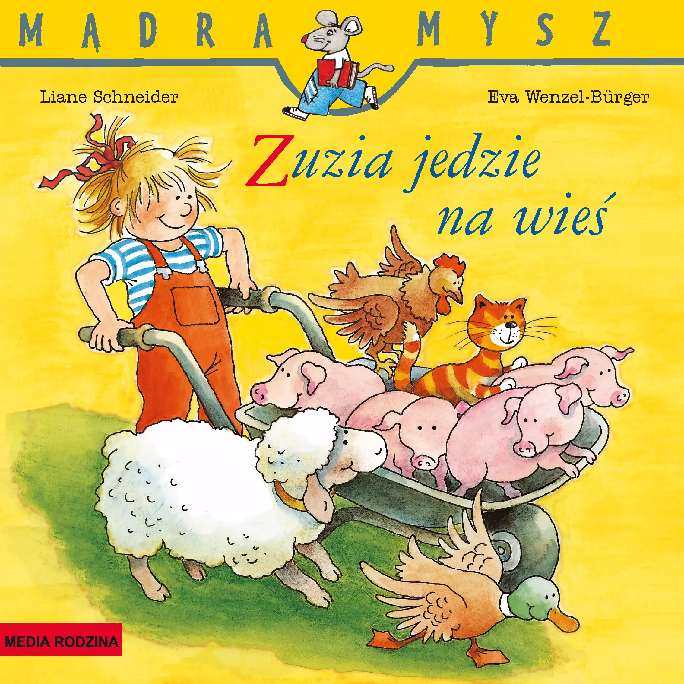 Mądra mysz. Zuzia jedzie na wieś - Książki