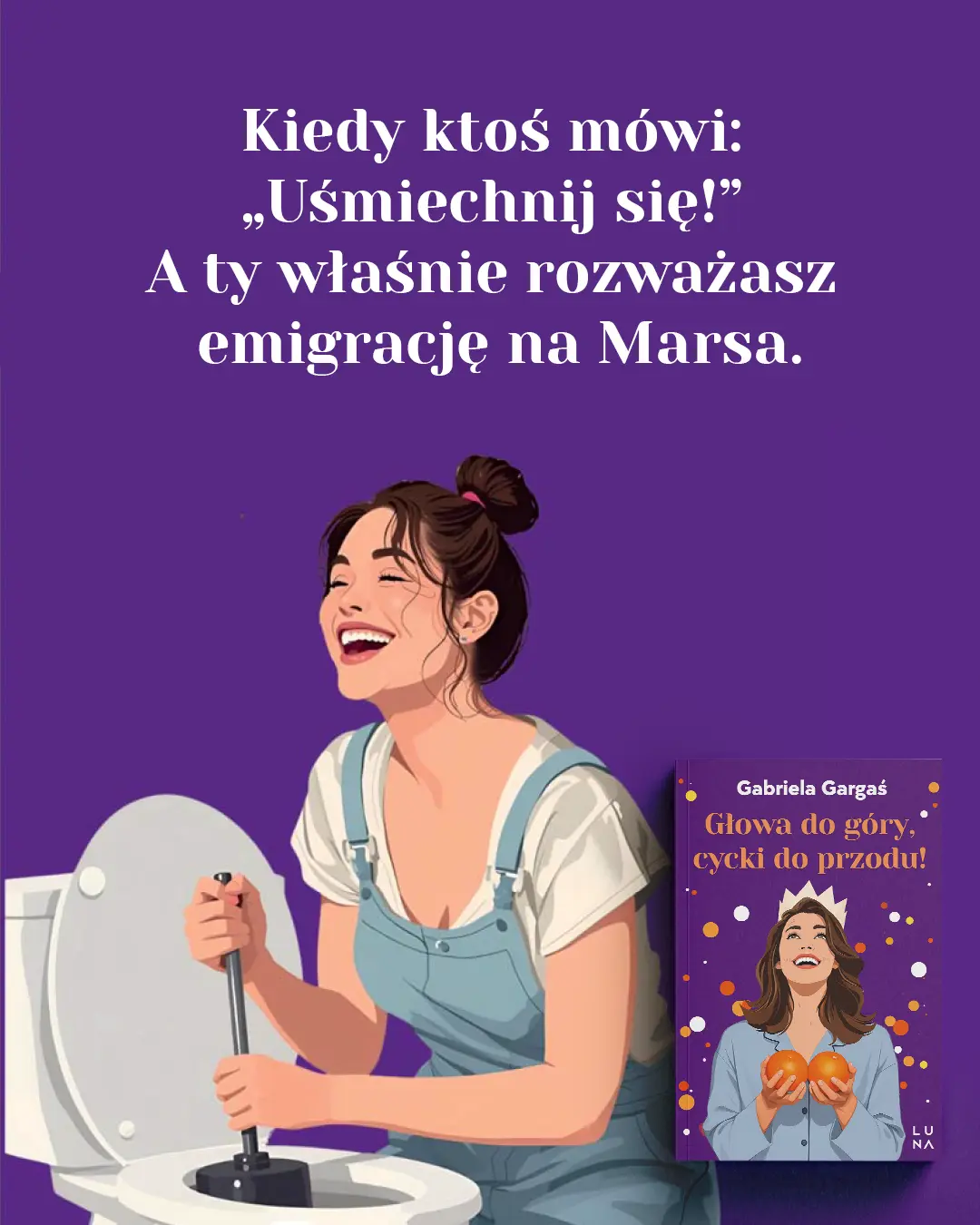 Głowa do góry, cycki do przodu! - Książki