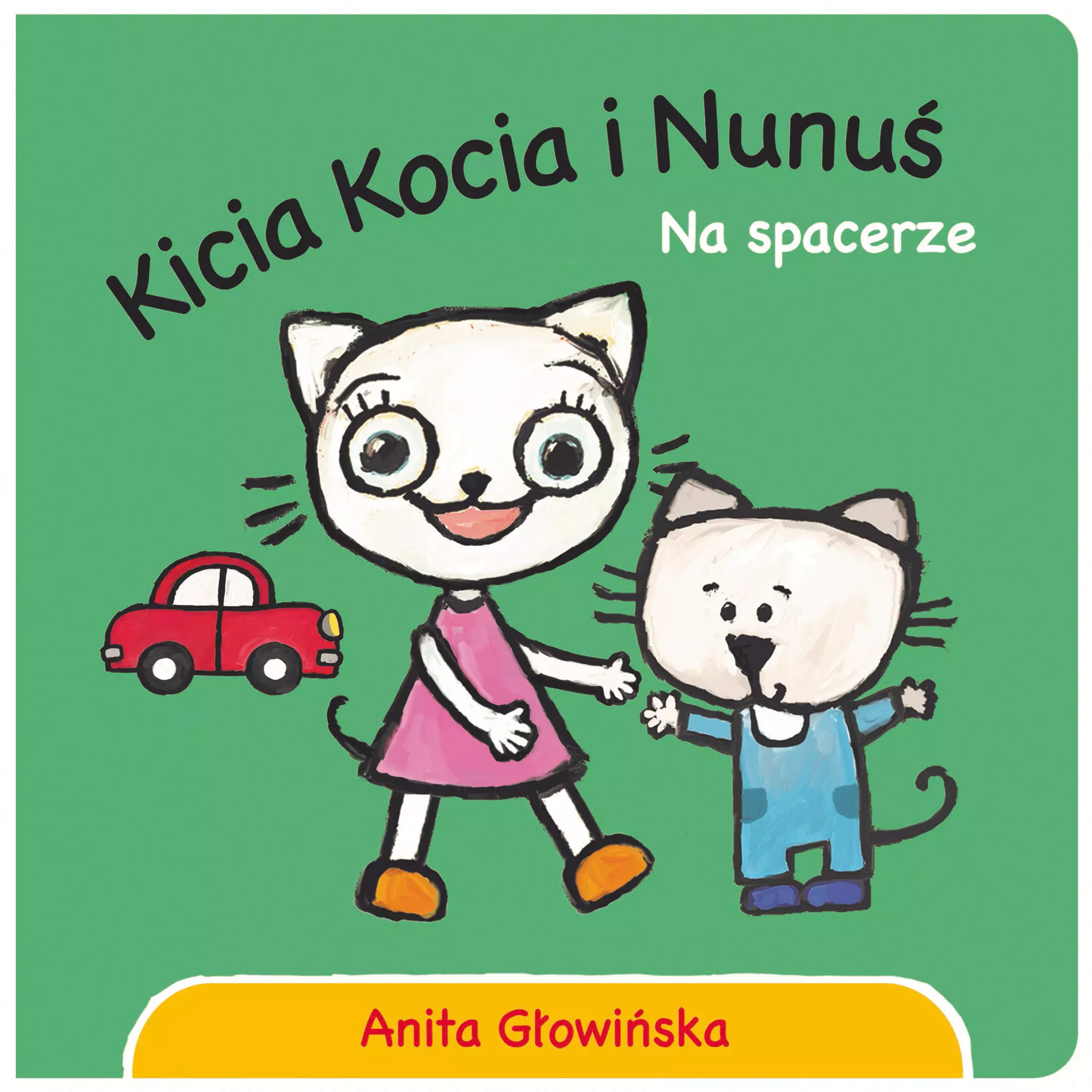 Kicia Kocia i Nunuś. Na spacerze - Książki