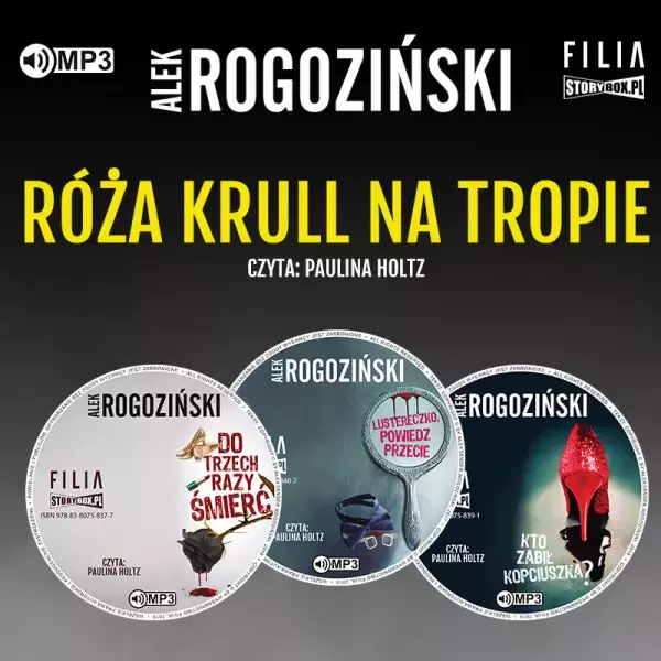 Pakiet. Róża Krull na tropie. Audiobook, 3 CD - Audiobooki