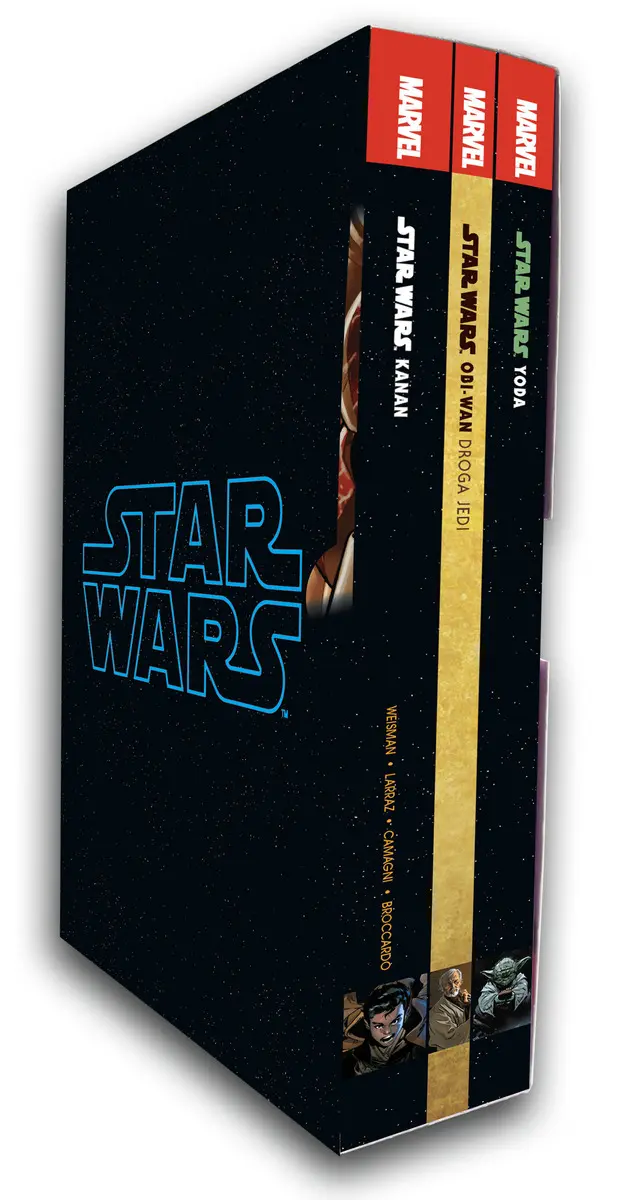 Pakiet Star Wars. Obi-Wan - Droga Jedi / Kanan – Ostatni padawan / Yoda - Książki