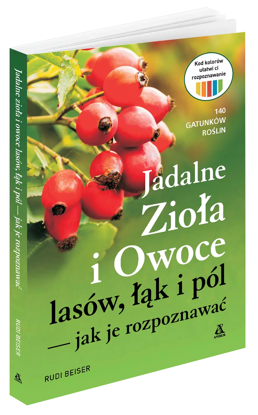 Jadalne zioła i owoce lasów, łąk i pól - jak je rozpoznawać - Książki