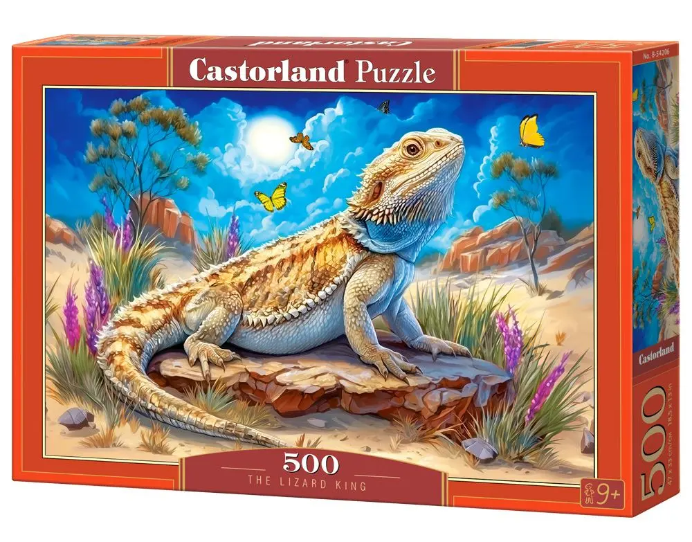 Puzzle 500 elementów. Król Jaszczurów - Puzzle