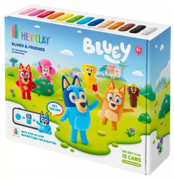 Hey Clay. Bluey - Zabawki