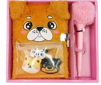 Pamiętnik z długopisem Piesek STnux - Papiernicze i szkolne